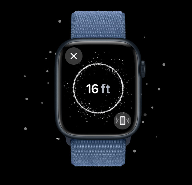 Inteligentné hodinky Apple Watch Series 9 GPS 45mm puzdro zo strieborného hliníka - búrkovo modrý športový remienok - M/L Inteligentné hodinky Apple Watch Series 9 GPS 45mm puzdro zo strieborného hliníka - búrkovo modrý športový remienok - M/L