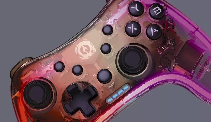 Gamepad Canyon GPW-04 RGB 5v1 (PS3, PS4, XBOX, Android, PC) priehľadný Canyon GPW-04 RGB 5v1 (CND-GPW04)