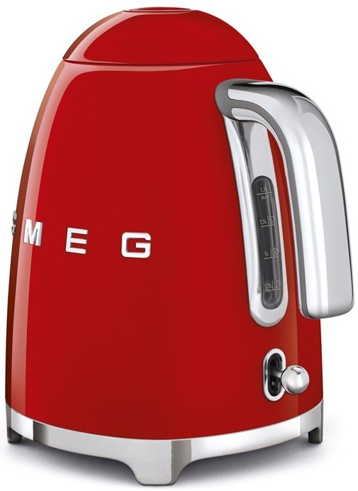 Rýchlovarná kanvica Smeg 50's Retro Style KLF03RDEU červená Rýchlovarná kanvica Smeg 50's Retro Style KLF03RDEU červená