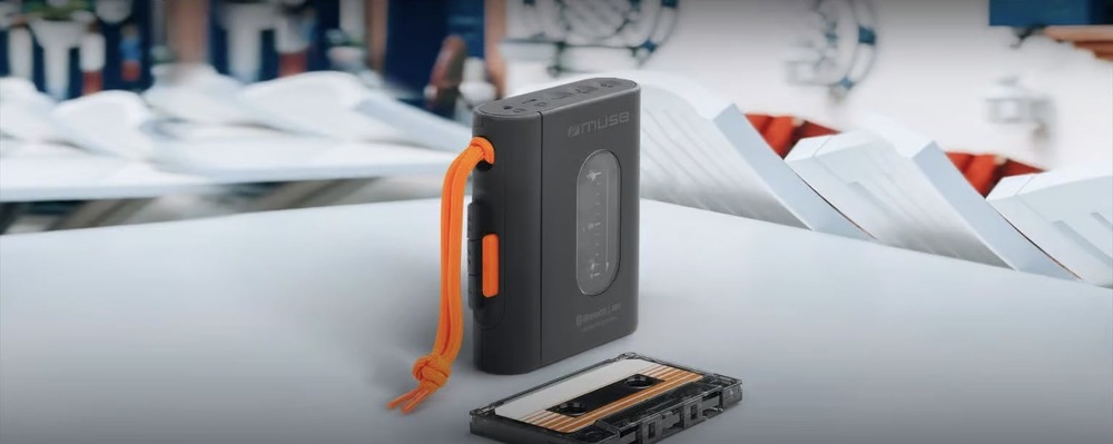 Walkman MUSE M-132WM s 3 ovládacími tlačidlami