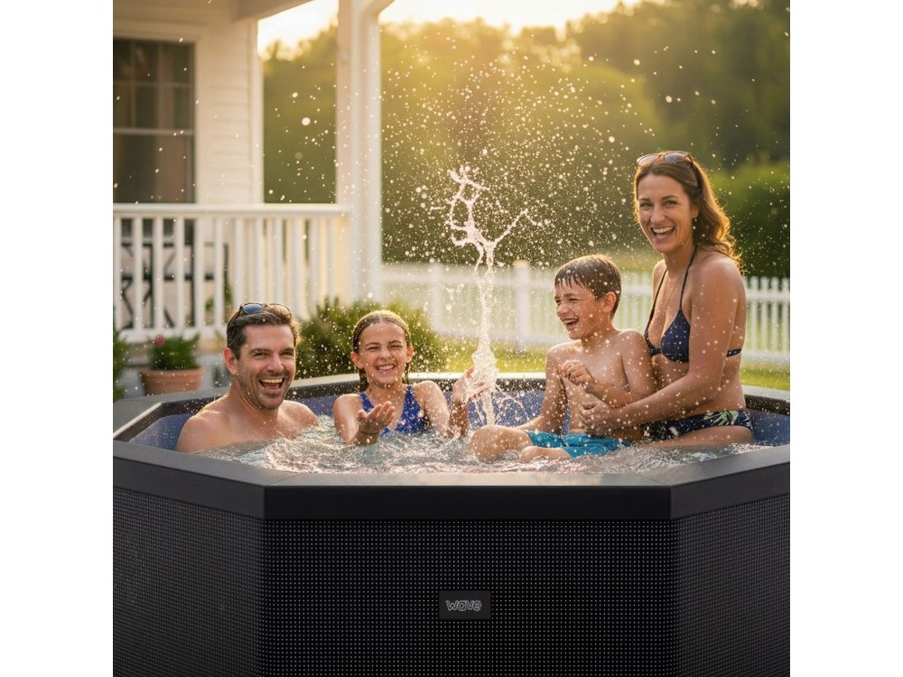 Vírivka CF Wave Como 6 Charcoal slúži na relaxáciu až pre šesť osôb