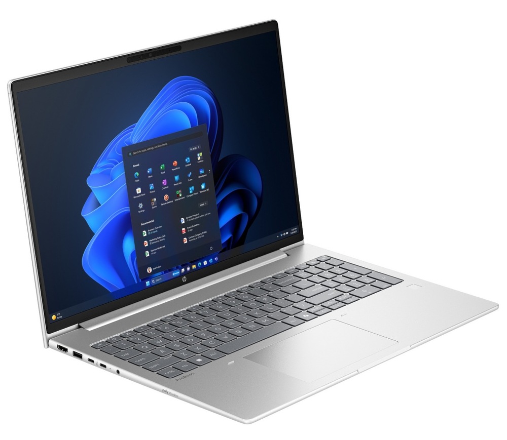 Notebook HP ProBook 4 G2a 16" strieborný Šestnásťpalcový IPS displej poskytuje dostatok priestoru pre dve otvorené aplikácie, takže medzi dokumentom a tabuľkou nemusíte neustále prepínať.