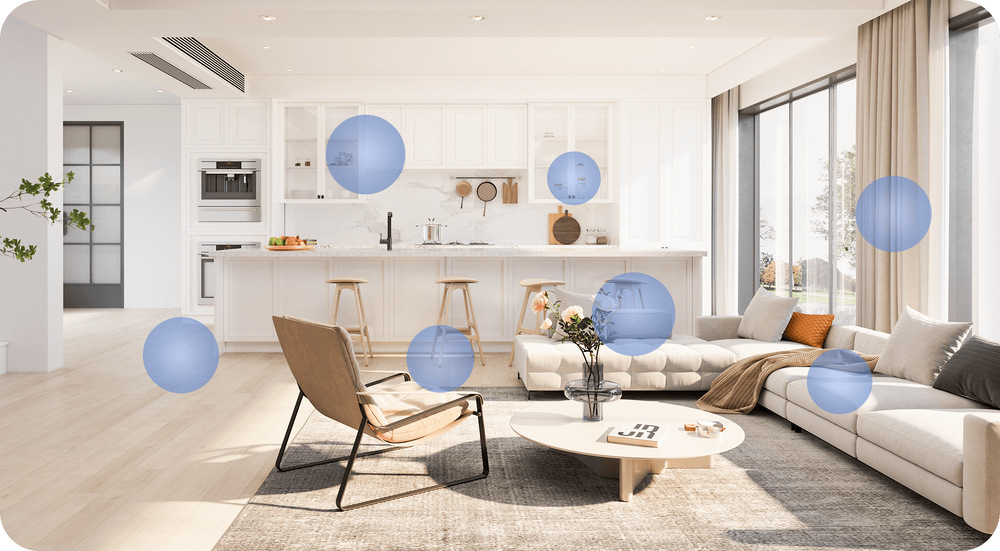 Čistička vzduchu Xiaomi Smart Air Purifier 4 Pro biela