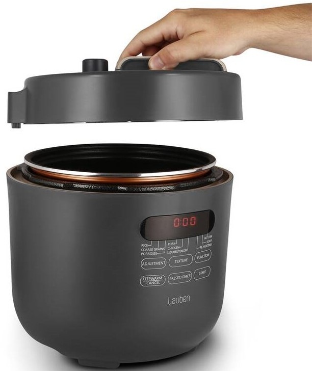 Tlakový hrniec Lauben Electric Pressure Cooker 5000AT sivý Tlakový hrniec Lauben Electric Pressure Cooker 5000AT sivý