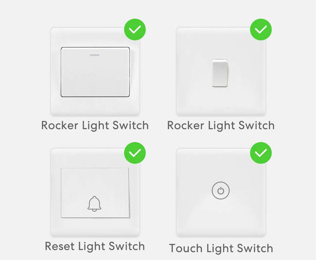 Modul Meross Smart Wi-Fi, Neutral Wire Required biely Modul Meross Smart Wi-Fi (MSS810HK)
