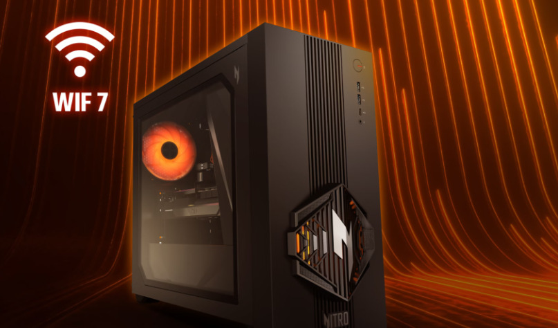 Herný počítač Acer Nitro N30-100 čierny Acer Nitro N30-100 je vybavený aj Wi-Fi 7″ width=