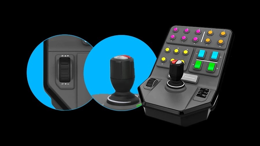 Volant Logitech G Saitek Farm Sim Controller