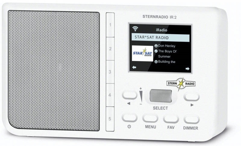 Internetový rádioprijímač Technisat STERNRADIO IR 2 biely