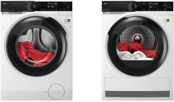 Set práčka AEG LFR73844VC + sušička AEG TR8384CC