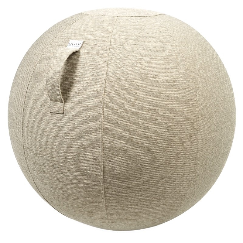 Sedacia lopta VLUV Bol Leiv 70–75 cm Pebble, béžová farba.