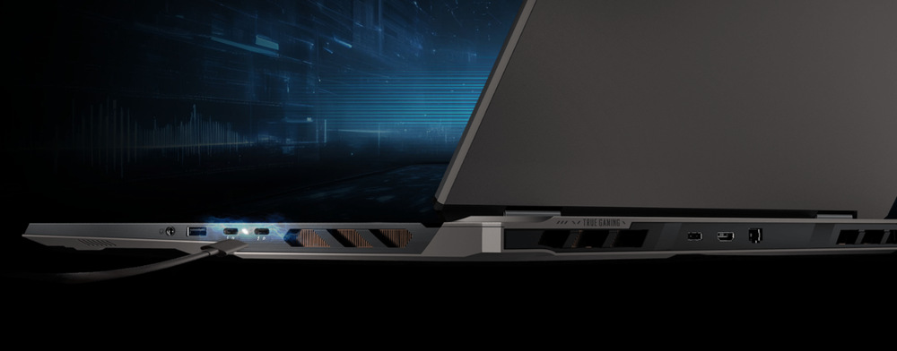 Notebook MSI Raider 18 HX A2WI-1282CZ čierny MSI Raider 18 HX A2W zaujme aj profesionálnou konektivitou, vrátane Thunderboltu 5″ width=