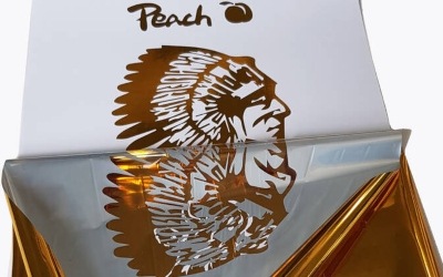 Laminátor Peach a aplikátor metalickej fólie, PTL200, A4, aj studená laminácia Peach PTL200, A4