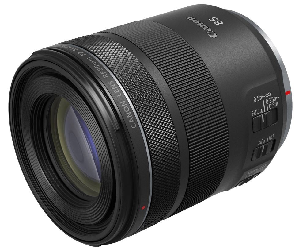 Objektív Canon RF 85 mm f/2 MACRO IS STM čierny Objektív Canon RF 85 mm f/2 MACRO IS STM čierny