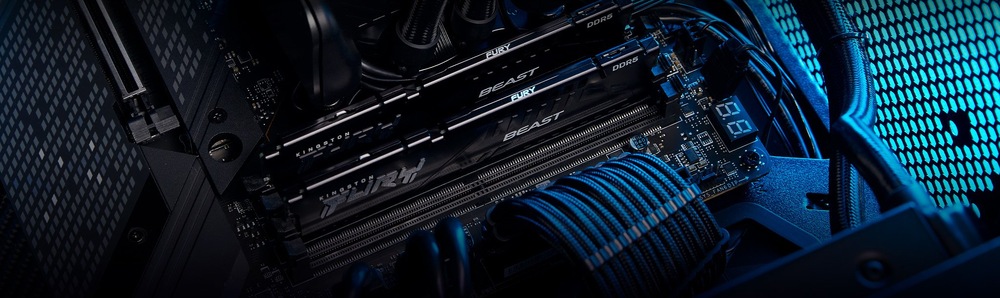 Pamäťový modul Kingston FURY Beast Black 16GB DDR5 5200MHz CL40