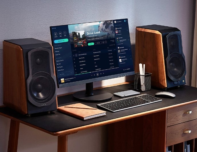 Reproduktory Edifier S1000 W,WI-FI (2 ks) hnedé