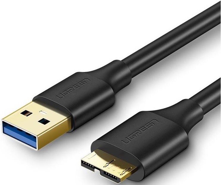 UGREEN USB 3.0 / Micro USB 3.0, 1 m, čierna