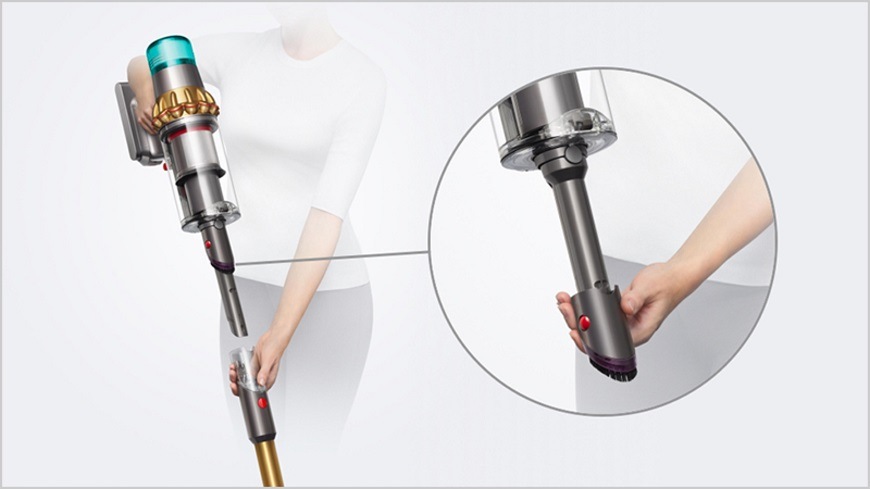 Tyčový vysávač Dyson V15 Detect Absolute Gold Tyčový vysávač Dyson V15 Detect Absolute Gold