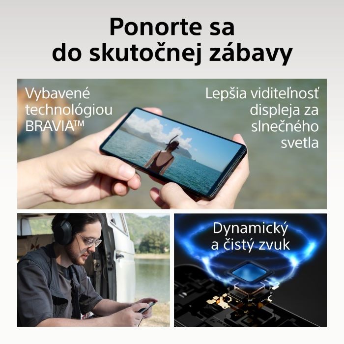 Sony Xperia 1 VI 256 GB 12 GB PLATINUM SILVER