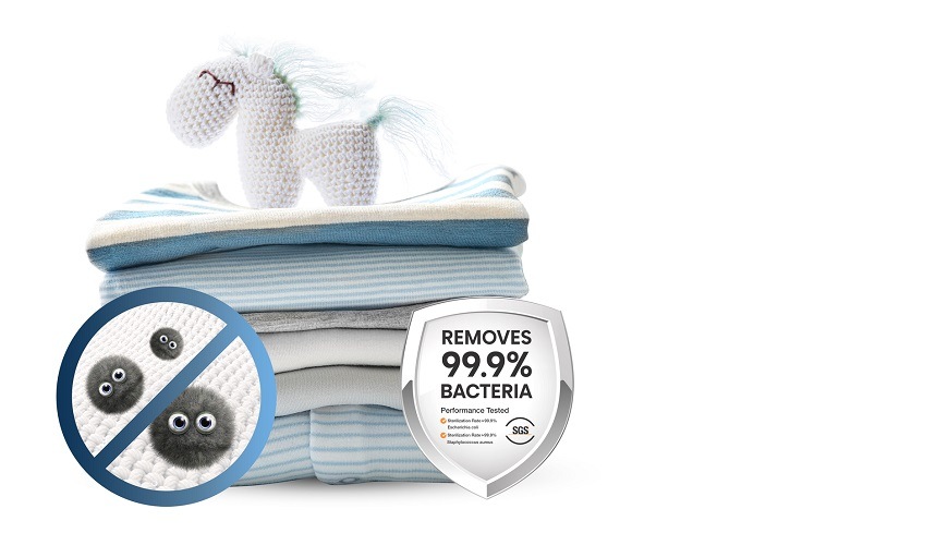 Sušička bielizne Hisense DH5S902BW biela Sušička Hisense EFYDH5S902BW, biela, program Allergy Care