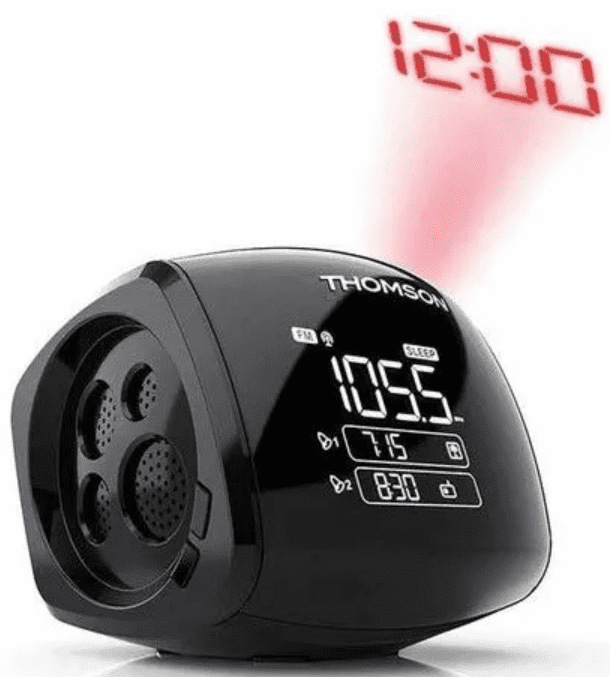 Rádiobudík Thomson CP284 čierny Rádiobudík Thomson CP284 čierny