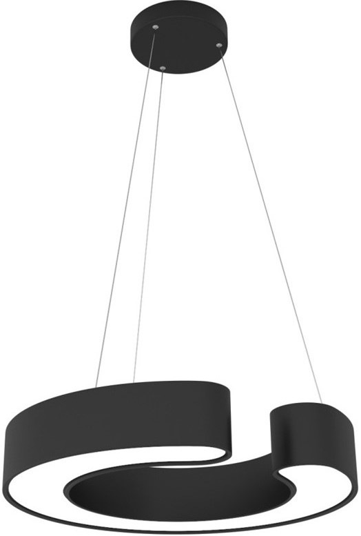 Závesné svietidlo IMMAX NEO CÉČKO SMART, 60cm, 43W, Zigbee 3.0, TUYA - čierne