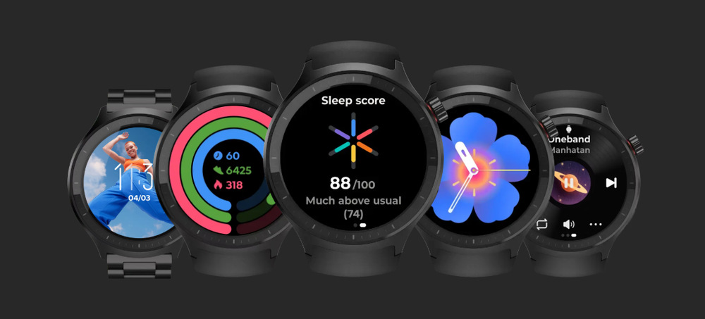 Inteligentné hodinky Motorola Moto Watch čierne Chytré hodinky Motorola Moto Watch s množstvom funkcií