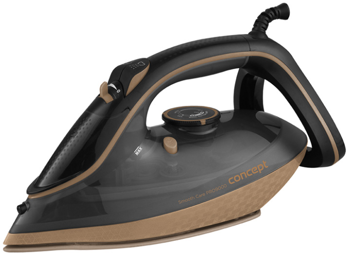 Naparovacia žehlička Concept ZN9220 Smooth Care PRO 9000 v čiernej a béžovej farbe