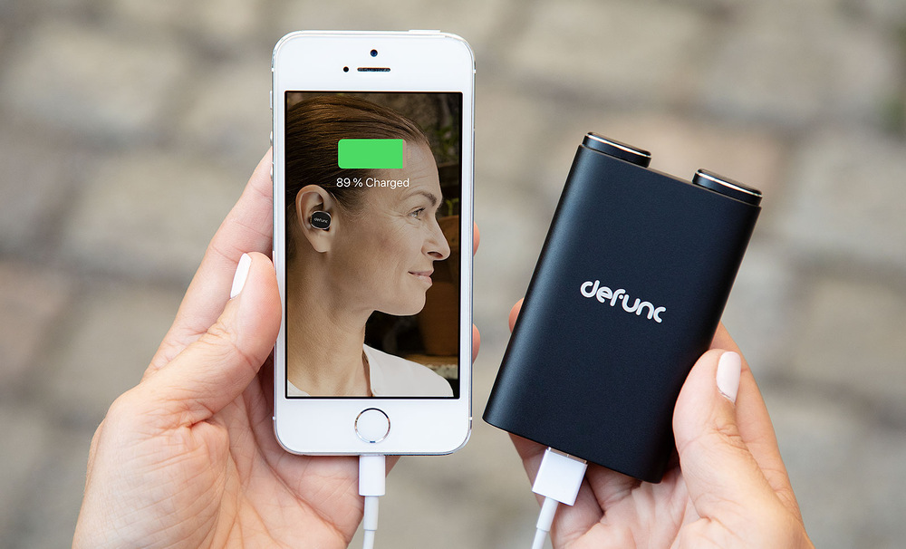 Slúchadlá Defunc TRUE Earbud zlatá Slúchadlá Defunc TRUE Earbud zlatá