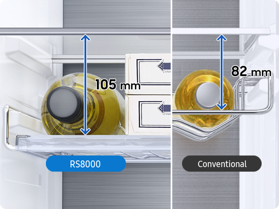 Americká chladnička Samsung RH69DG895EB1EF čierna Samsung RH69DG895EB1EF