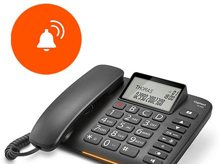 Domáci telefón Gigaset DL380 čierny Domáci telefón Gigaset DL380 čierny