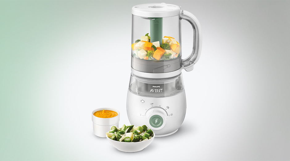 Parný varič + mixér Philips Avent SCF885/01 biely