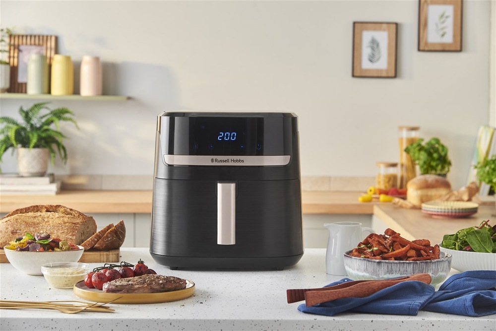 Fritéza teplovzdušná RUSSELL HOBBS Satisfry Air 27630-56, 8,3 l čierna Fritéza teplovzdušná RUSSELL HOBBS Satisfry Air 27630-56, 8,3 l čierna