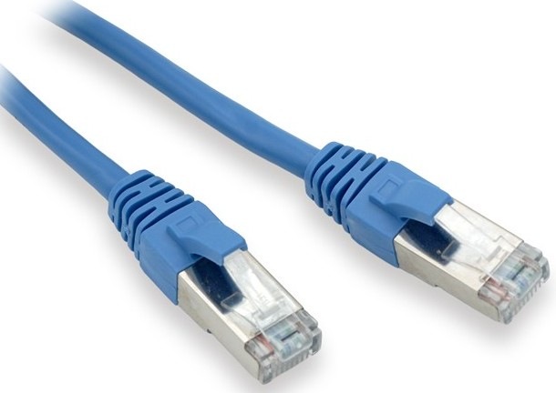 Sieťový kábel Lynx FTP patch Cat5e prepája zariadenie v dátových a LAN sieťach