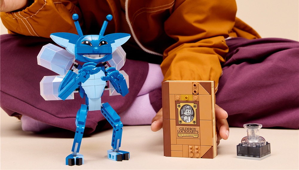 Stavebnica LEGO® Harry Potter™ 76461 Cornwallský piadimužík Model LEGO zachytáva Cornwallského raracha v mierke 1:1 s pohyblivou hlavou, rukami a prstami.