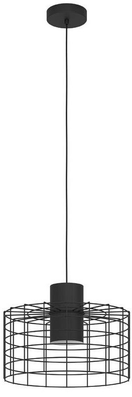 Závesné svietidlo Eglo Milligan čierne