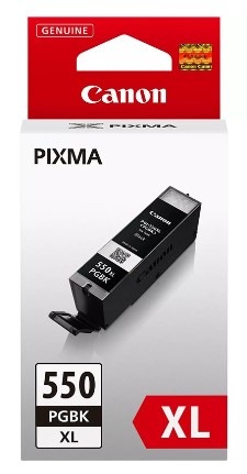 Cartridge Canon PGI-550XL PGBK, 500 strán čierna