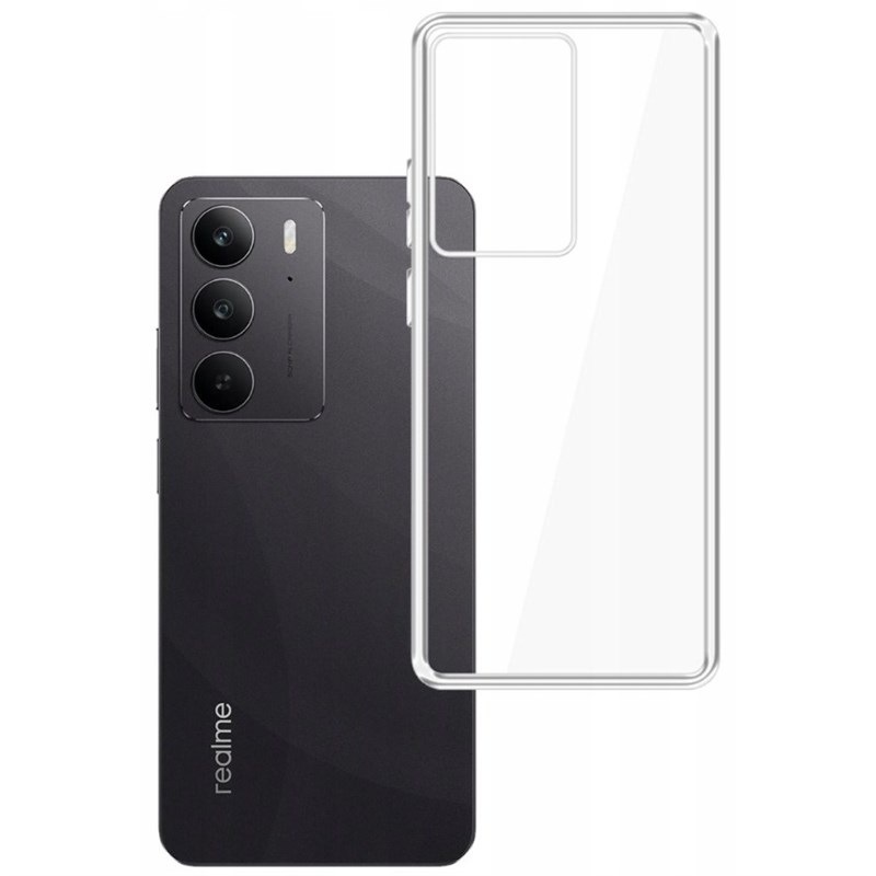 Kryt na mobil 3mk Clear Case na Realme C75 priehľadný