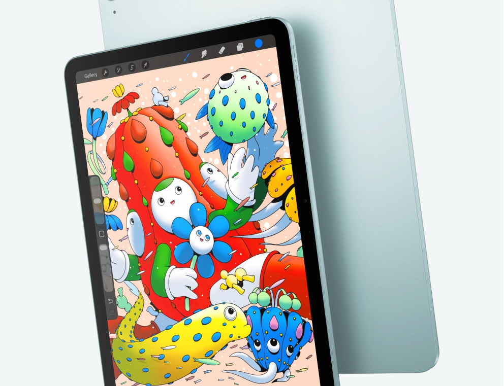 Apple iPad Air má nádherný Liquid Retina displej