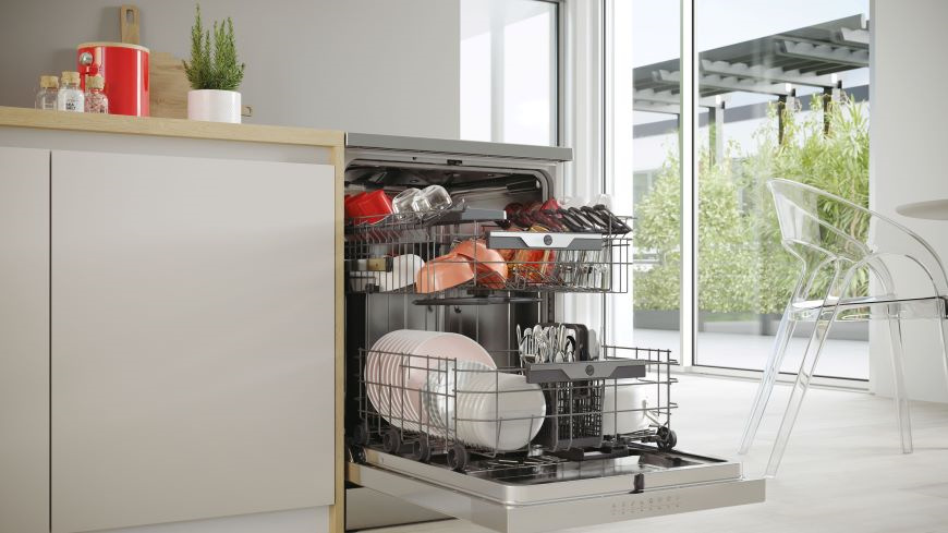 Umývačka riadu Hoover HF 5C2F0PX nerez Umývačka riadu Hoover HF 5C2F0PX nerez