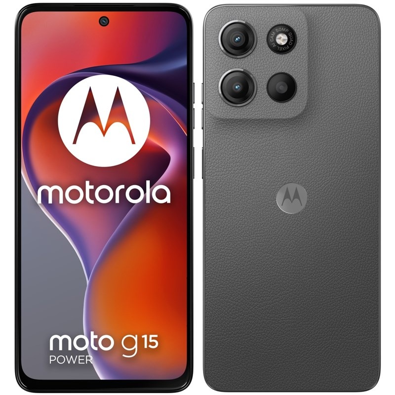 Mobilný telefón Motorola Moto G15 Power 8 GB / 256 GB sivý