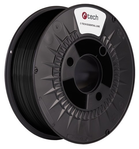 Tlačová struna C-Tech s priemerom 1,75 mm, čierna farba