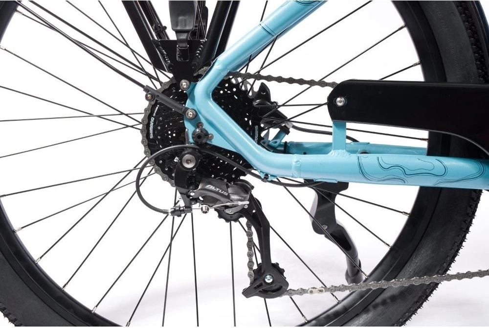 Olpran ARDEA využíva overené súčiastky Shimano