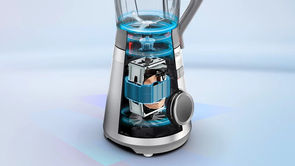 Stolný mixér Bosch VitaPower MMB6384M nerez