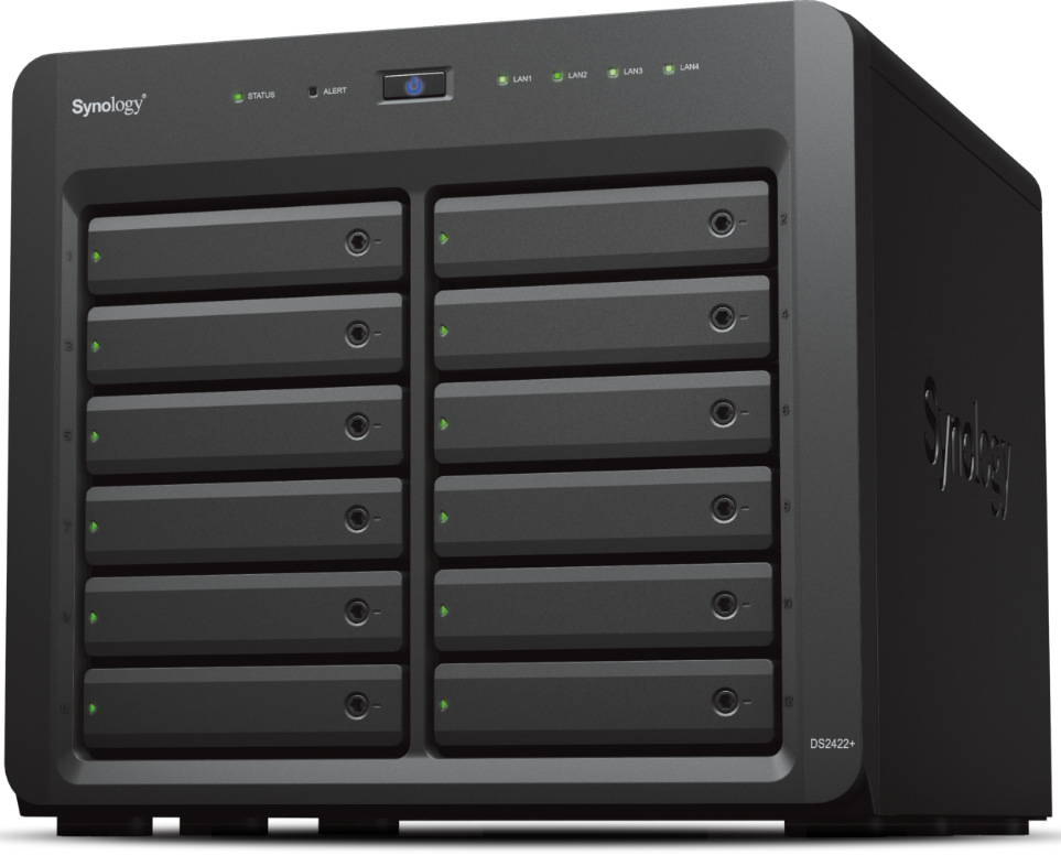 Sieťové úložisko Synology DiskStation DS2422+ čierne