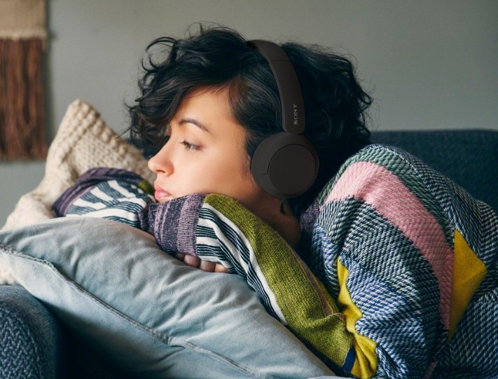 Slúchadlá Sony WH-CH520 žltá Slúchadlá Sony WH-CH520 - ružová
