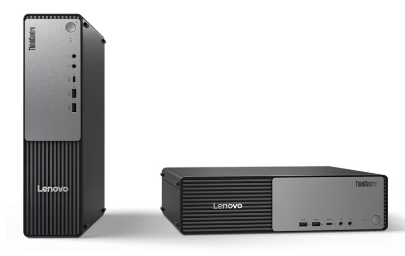 Stolný počítač Lenovo ThinkCentre neo 55s Gen 6 čierny/sivý Lenovo ThinkCentre neo 55s Gen 6 sa vošiel do tela o šasi len 8,2 l