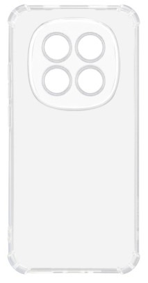 Kryt na mobil Tactical TPU Plyo na Xiaomi Redmi Note 15 Pro+ 4G/5G v priehľadnej farbe