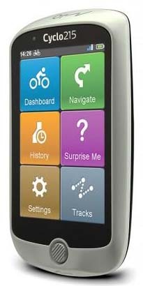 Navigačný systém GPS Mio Cyclo 215 HC biela Navigačný systém GPS Mio Cyclo 215 HC biela