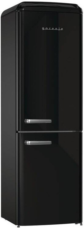 Chladnička s mrazničkou Gorenje Retro ONRK619DBK čierna
