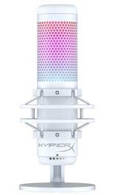 Mikrofón HyperX QuadCast S biely